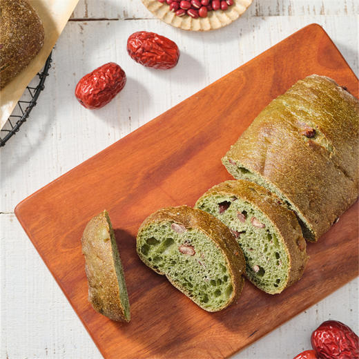 红枣蜜豆抹茶恰巴塔 Ciabatta with  Red Dates & Honey Beans 商品图4