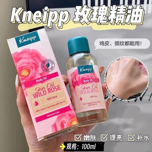 以油养肤❗️德国百年老品牌【德国Kneipp克奈圃葡萄籽/野玫瑰焕肤精油】版本一般贸易✅质地清爽细腻，天然保湿剂✅天然植物精油，分子结构小/渗透性高，滋润易吸收 商品图4