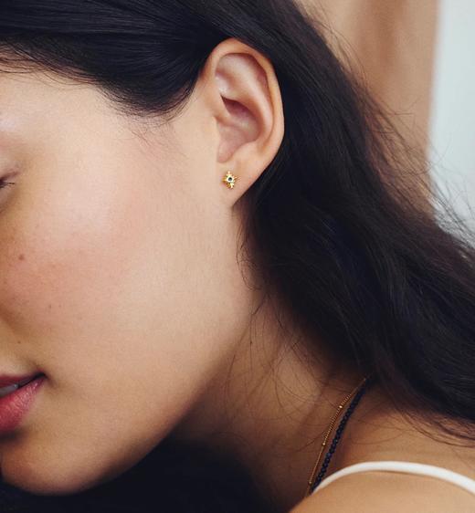 北京仓｜Elise Tsikis-Asteria-流星女神 耳钉［法国设计师］ 商品图0