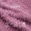 西遇短款V领套头毛衣女冬季新款紫色小众交叉设计感上衣D0044042 商品缩略图4