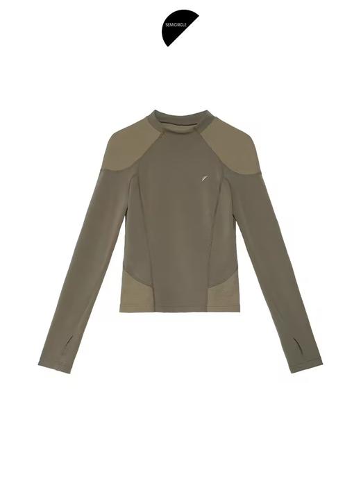 半圆/D24401728/冬季加绒保暖针织打底衫女T恤 商品图4