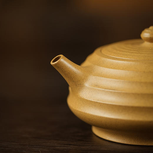 龙德堂陶艺 汤宣武《璟瓢》原矿金砂段 220 cc 库存请咨询客服 商品图3