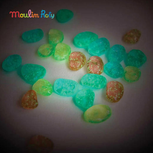 Moulin Roty 发光陨石 弹力珠/弹力球 适合3岁+ 趣味玩具 小小奇迹系列 法国品牌-711384 商品图2