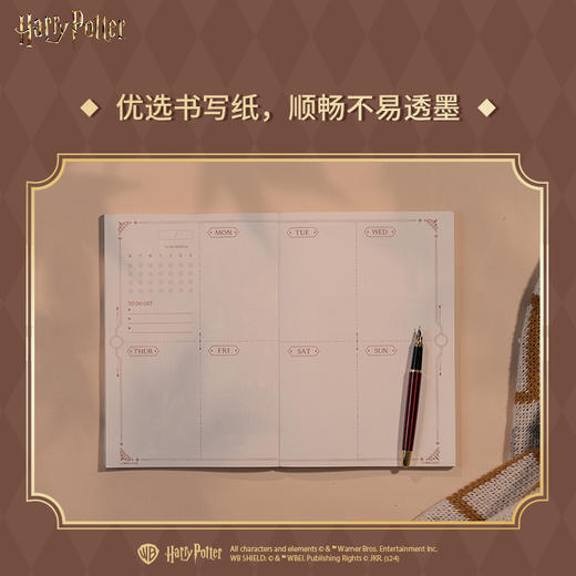哈利波特手帐书 官方正版授权笔记本日记本周边礼物霍格沃兹磨铁 商品图4