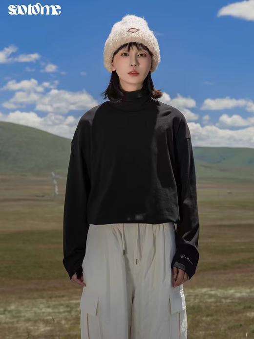 早乙女惠子saotome/STMCX244338/堆堆领打底衫 商品图1