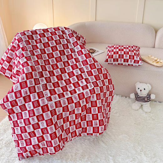 无印良品“满福”大豆纤维抱枕被 MJ-Q2024-0396 商品图3