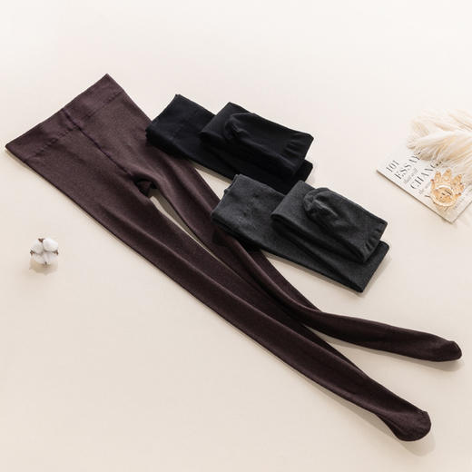 馥迦高品质收腹高腰保暖加厚连袜裤 商品图5