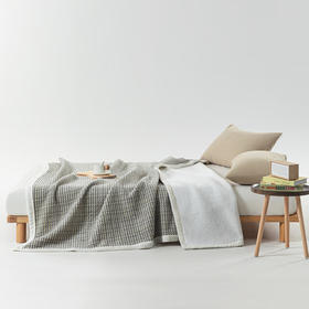 无印良品泰迪绒盖垫多用被MJ-Q2024-0397