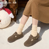 西遇厚底勃肯鞋女加绒新款冬季超火外穿一脚蹬博肯雪地鞋棉鞋V4147864 商品缩略图1