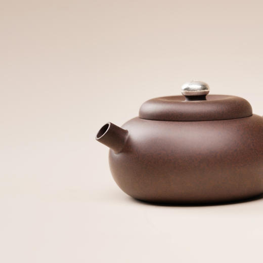 小葫芦 紫砂壶 紫泥  120ml 一条品牌 商品图1