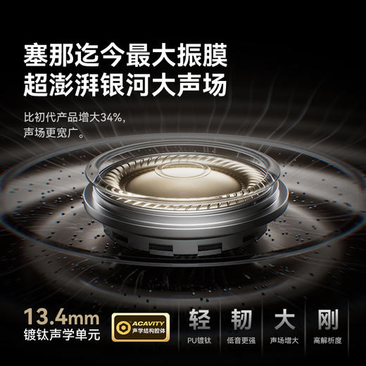 SANAG塞那S9S 【余文乐同款】AI骨传导蓝牙耳机耳夹概念开放式无线降噪不入耳听力保护运动跑步通话会议 商品图3