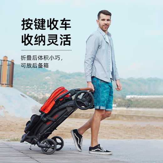 FAMILIDOO法米多婴儿宠物儿童多功能推车可坐可躺一键收车露营遛娃托育户外 商品图4