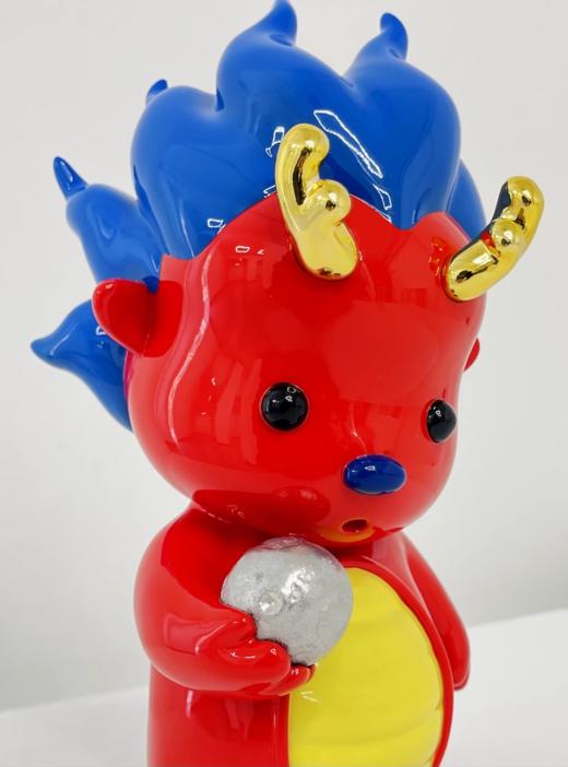 张占占《龙腾腾》雕塑 商品图3