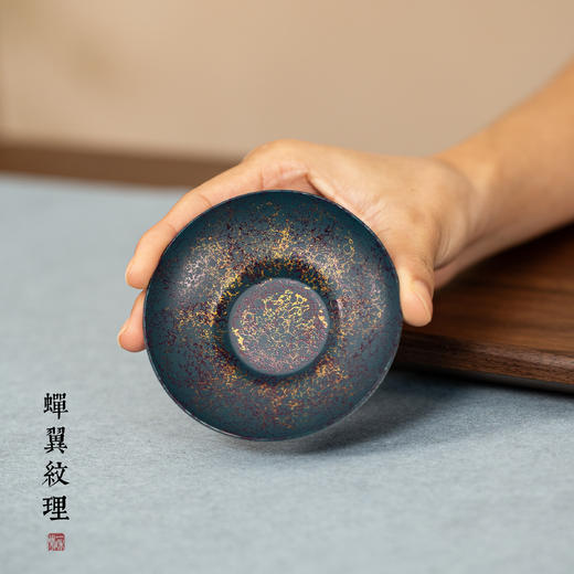 老铁漆器杯垫杯托茶道隔热防滑防烫茶杯垫功夫茶具配件 商品图0