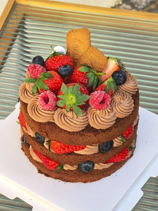 奶油蛋糕/草莓巧克力裸蛋糕 商品图1