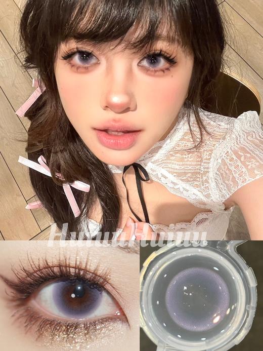 【大直径半年抛】LOVEIIKIRA-芋波波紫-14.5mm【半年抛 0-1000度 含有525/575】着色13.8mm 商品图0