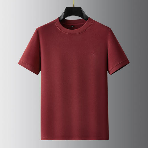 【暖姜绒】【新款DDA】大依优型大码打底半袖短袖背心休闲加肥加大上衣男士胖子大码t恤打底 商品图5