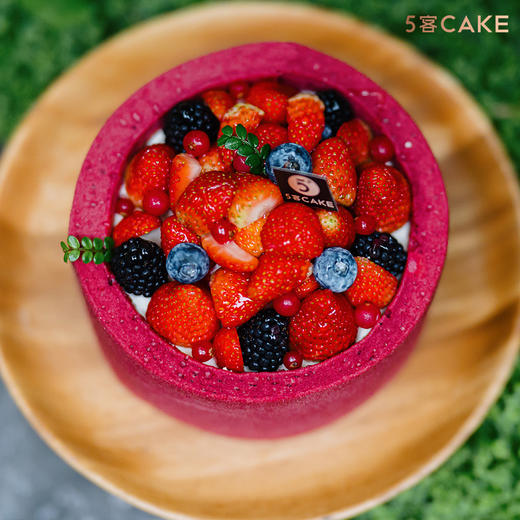 【喜上莓稍】莓果红丝绒戚风蛋糕 商品图1