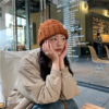 🍀小野日记 Yono's Diary💝显脸小神器：时尚糖果色麻花毛线帽XY-M-091✌️！！既保暖又时尚，🔥还能轻松拥有小巧脸型；🥰12个颜色可选，无论是搭配大衣 商品缩略图3