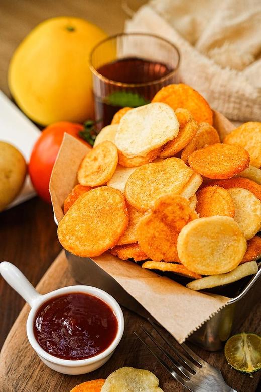 //【一方云拾厚厚厚切薯片】怎么这么好吃！新品！6个网红口味❗️我的宝藏零食！❤️6袋才29.9哇！ ✅真空脱水低温慢炸！非膨化！少油更健康！ 商品图9