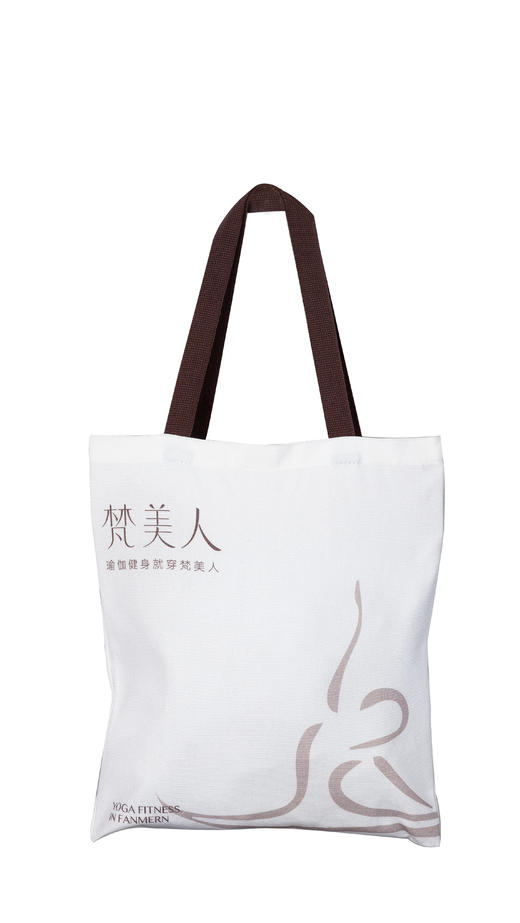 梵美人 瑜珈帆布袋  白色 商品图0