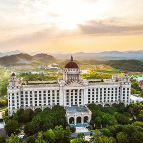 【限时抢购】江门·恩平温泉国际酒店 | 599元住高级房/园景豪华房+2大1小自助早餐+无限次温泉，可升级自助午餐+自助晚餐（吃足三餐）