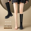 ZHR则则加绒长筒靴女2024秋冬新款厚底弹力瘦瘦靴百搭不过膝长靴 商品缩略图4