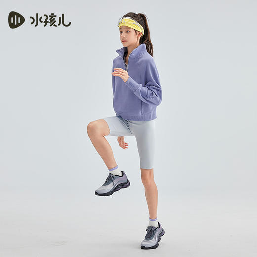 水孩儿童装春秋新款女童卫衣中大童上衣运动时尚洋气宽松百搭休闲 商品图3