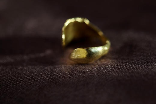 抽象感与手工感 | 鲸鱼戒指耳骨夹两用 商品图5