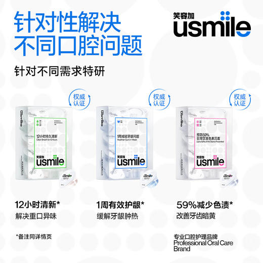 【特惠价】usmile 专效护龈漱口水13ml*20 商品图3