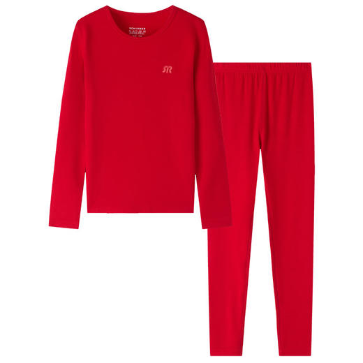 【暖柔保暖】SCHIESSER德国舒雅女童62%腈纶+29.1%莫代尔8.9%氨纶280g保暖套装36/20599W 商品图8