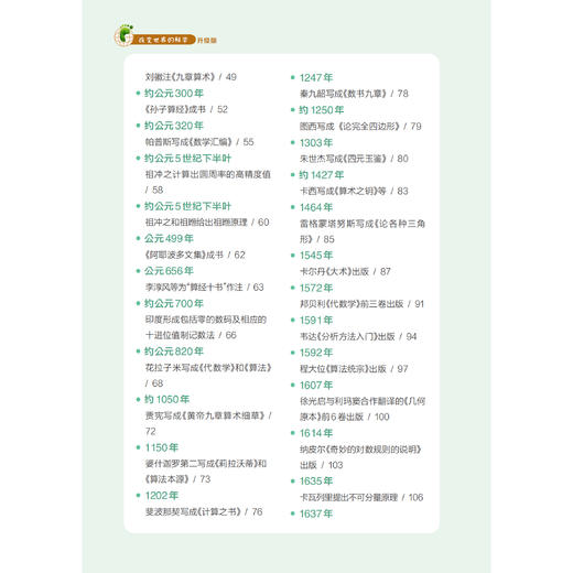 《数学的足迹》（改变世界的科学：升级版） 商品图4