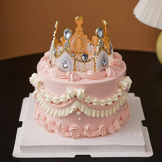 【我是女王】别低头皇冠会掉-水果夹心生日蛋糕 商品图0