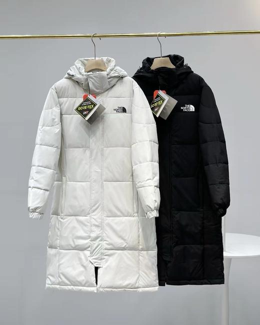 北面经典保暖长款羽绒服男女情侣外套TNF1222 商品图0