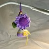 手工钩织 紫色小花粽子 商品缩略图0