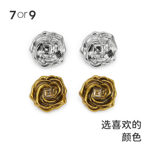 7or9配饰-山茶花造型前扣 商品图5