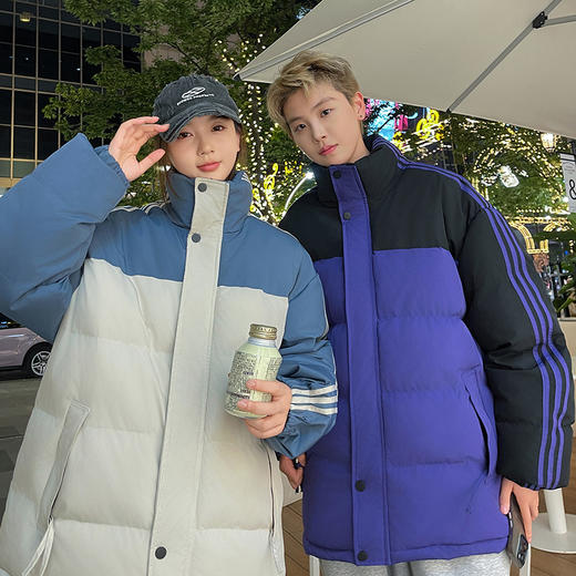 【新款DSS】大依优型大码立领棉服面包服棉衣保暖加厚加肥加大上衣男士外套胖子 商品图3