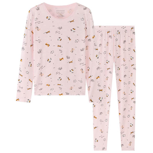 【莫代尔印花】SCHIESSER德国舒雅女童莫代尔保暖套装3F/23336W 商品图8