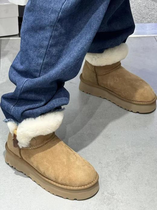 UGG牛角一粒扣雪地靴（UX*UGG） 商品图5
