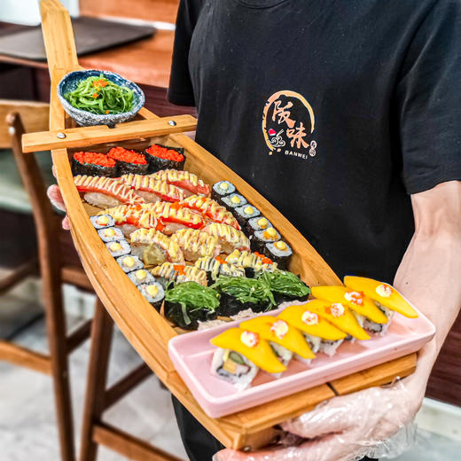 【吃断】豪华寿司船108元！阪味寿司新店特惠，限前300份 商品图3