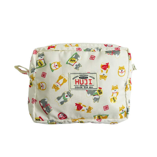 HUJI祤集Motley收纳包插画柴柴柴犬 商品图4