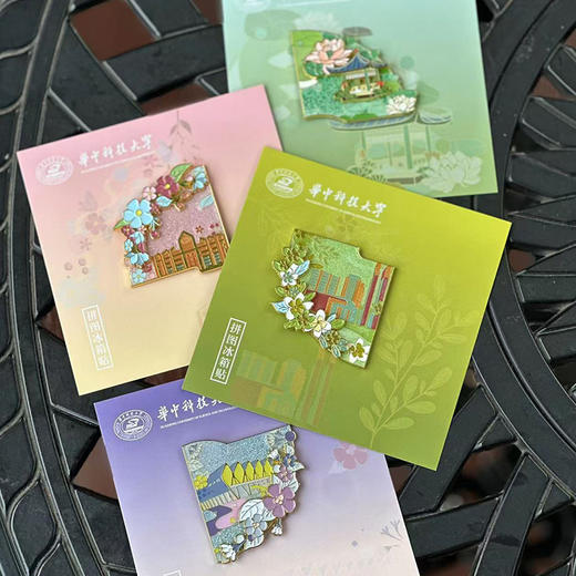 双层校景流沙拼图冰箱贴 商品图3