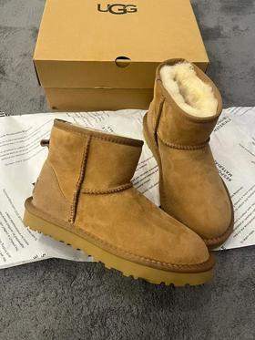 UGG直筒平口经典短筒雪地靴（UX*UGG）