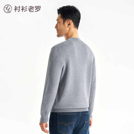 【[轻织系】]重磅棉蓄热保暖半高领毛衣247X0P720L 商品图3