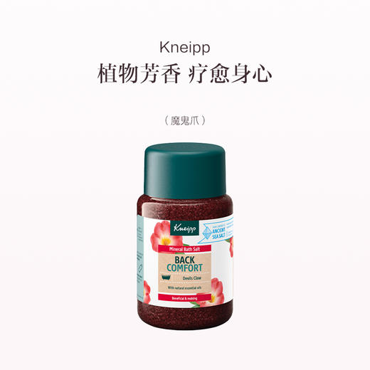 保税直发 Kneipp 矿物精油浴盐 组合装 山金车+尤加利+魔鬼爪 500g/瓶x4瓶装 商品图1