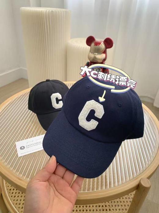 男女同款可调节C字母显脸小四季鸭舌帽 商品图13