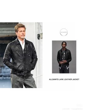 ALLSAINTS尼日利亚进口山羊皮皮衣，高端皮料只此一批买到就是赚到