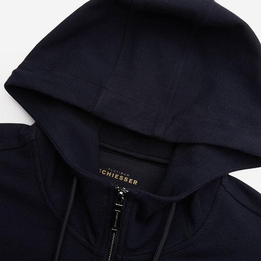 【棉混纺】SCHIESSER德国舒雅高端铂雅男士连帽拉链长袖外套99/23649U（可点击详情页最下方链接选择配套裤子） 商品图7