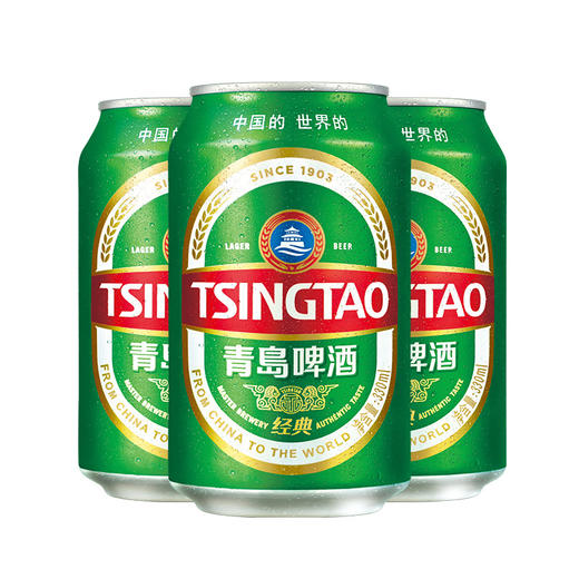 青岛啤酒经典11度330*24罐啤 商品图2