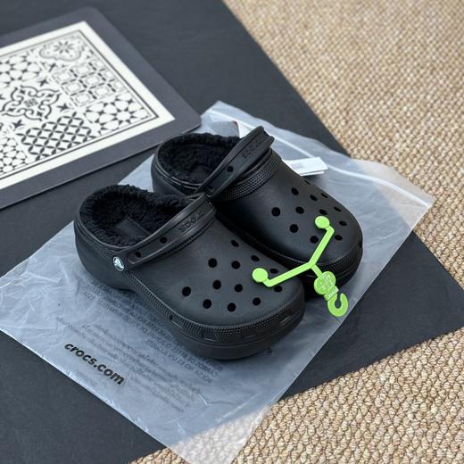 Crocs云朵厚底暖棉洞洞鞋 商品图7